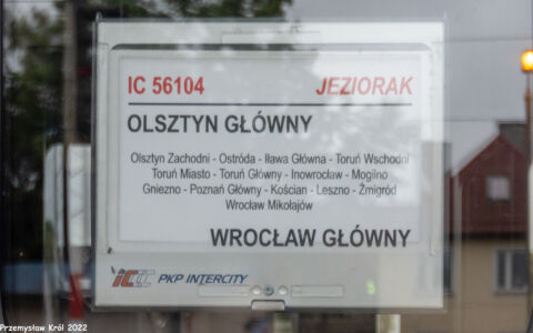 JEZIORAK | Stacja Olszytn Główny
