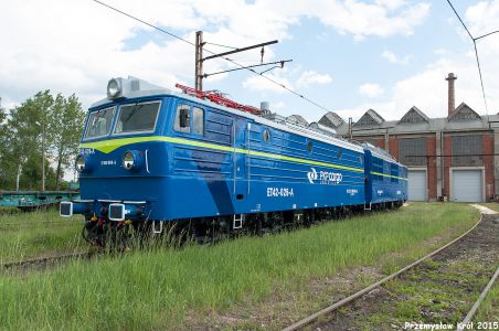 ET42-026 | Zduńska Wola Karsznice Lokomotywownia PKP Cargo