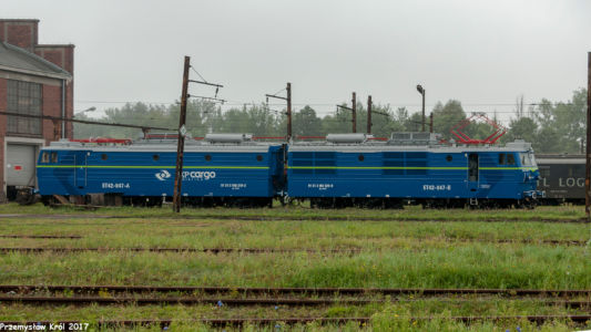 ET42-047 | Zduńska Wola Karsznice Lokomotywownia PKP Cargo