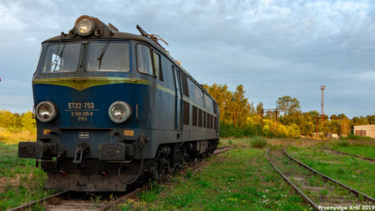 ET22-753 | Zduńska Wola Karsznice Lokomotywownia PKP Cargo