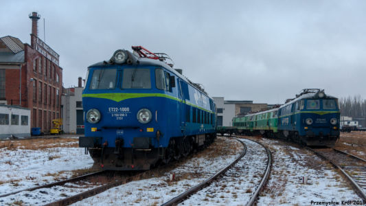 ET22-1000 | Zduńska Wola Karsznice Lokomotywownia PKP Cargo