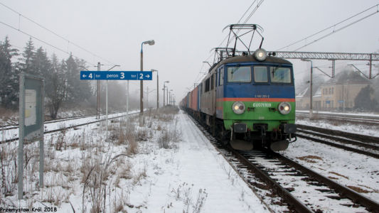 EU07E-109 | Stacja Chorzew Siemkowice