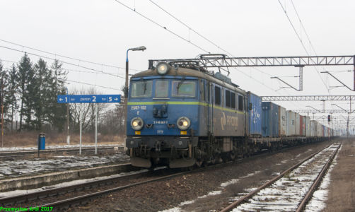 EU07-152 | Stacja Chorzew Siemkowice