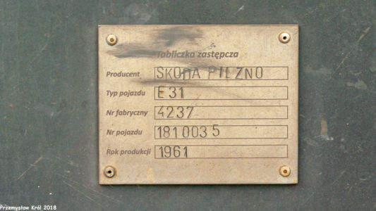 181 003-5 | Stacja Chorzew Siemkowice