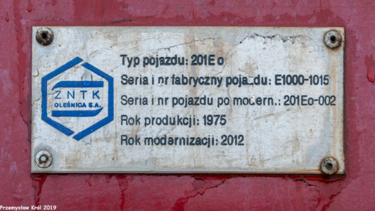 201Eo-002 | Stacja Chorzew Siemkowice