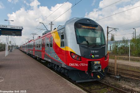 EN57AL-753 | Stacja Łódź Kaliska