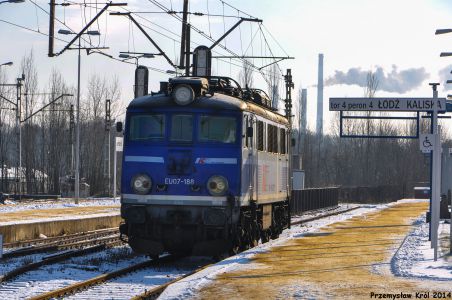 EU07-188 | Stacja Łódź Kaliska