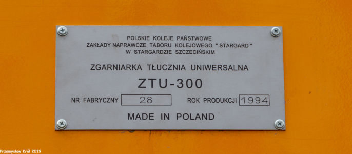 ZTU-300 Nr 28 | Stacja Piotrków Trybunalski
