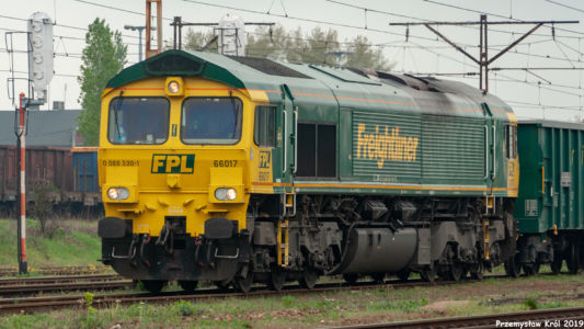 Class66-66017 | Stacja Piotrków Trybunalski Towarowy