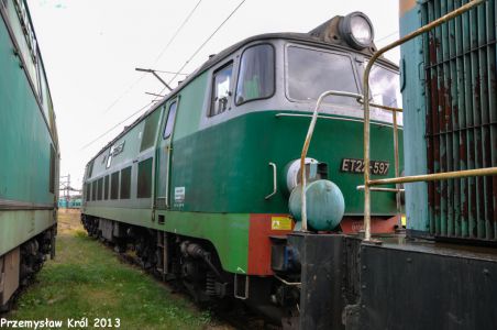 ET22-597 | Lokomotywownia Łódź Olechów Zakład Centralny PKP Cargo