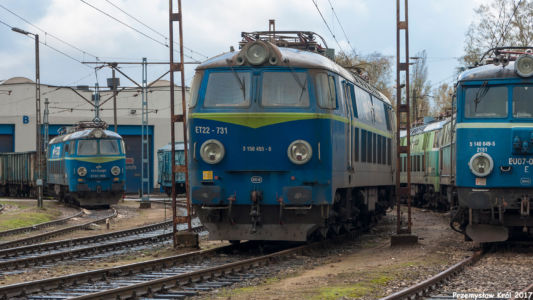 ET22-731 | Lokomotywownia Łódź Olechów Zakład Centralny PKP Cargo