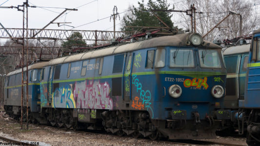 ET22-1052 | Lokomotywownia Łódź Olechów Zakład Centralny PKP Cargo