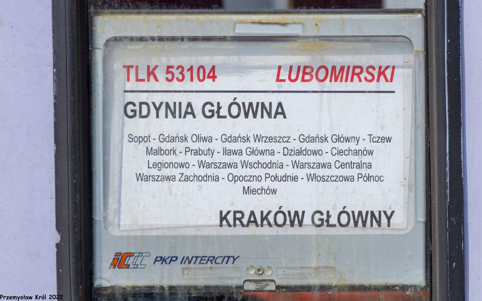 LUBOMIRSKI | Stacja Iława Główna