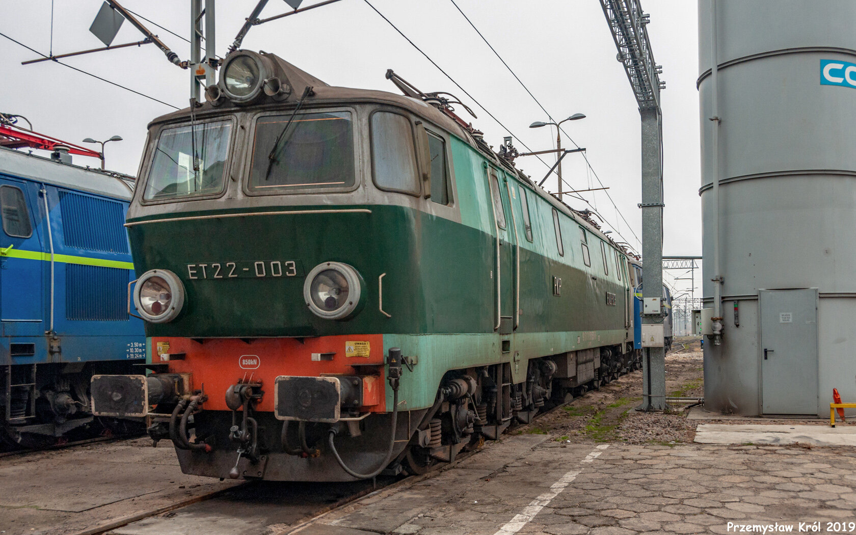 ET22-003 | Lokomotywownia PKP Cargo w Tarnowskich Górach