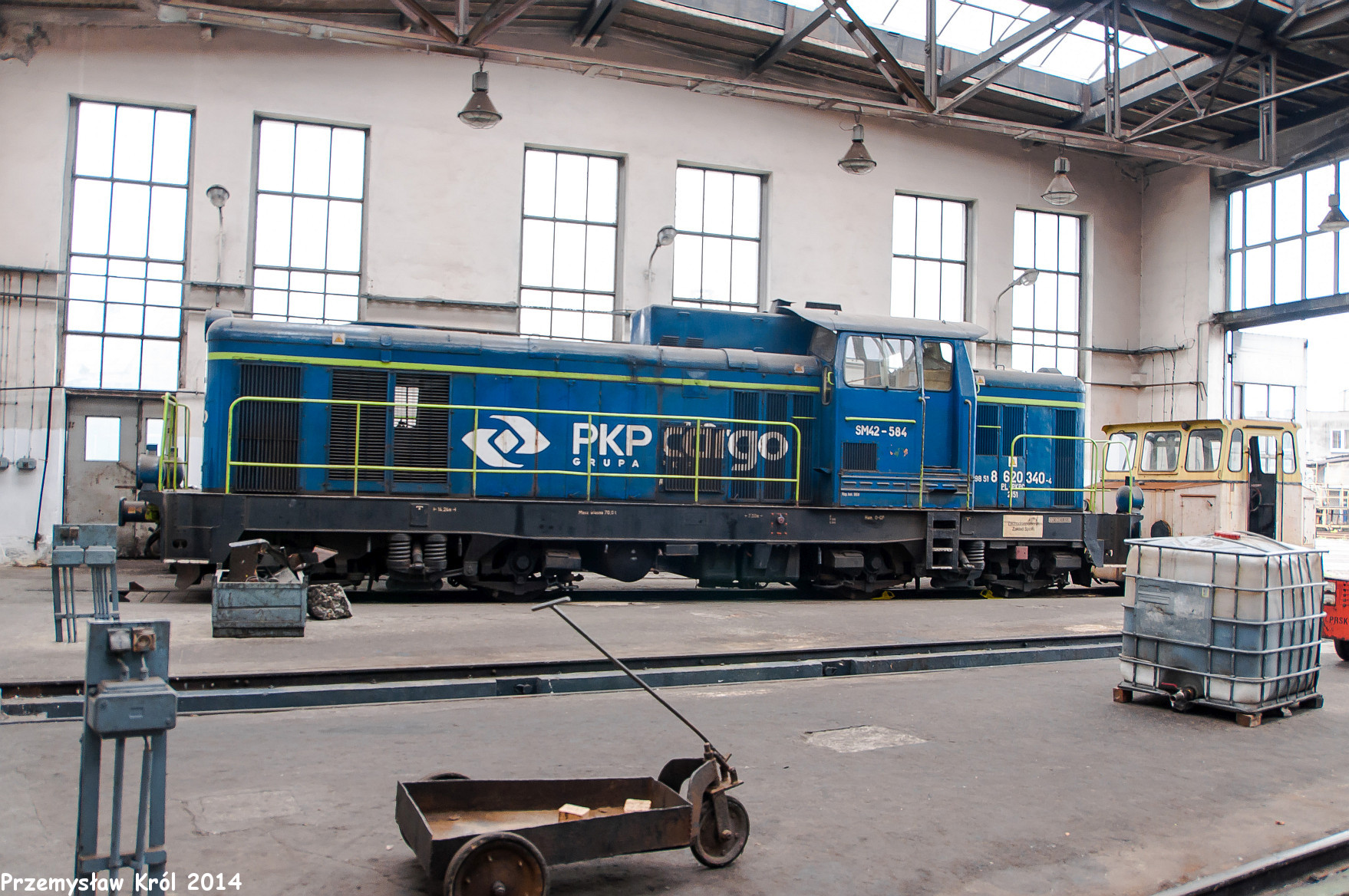 SM42-584 | Lokomotywownia PKP Cargo w Szczecinku