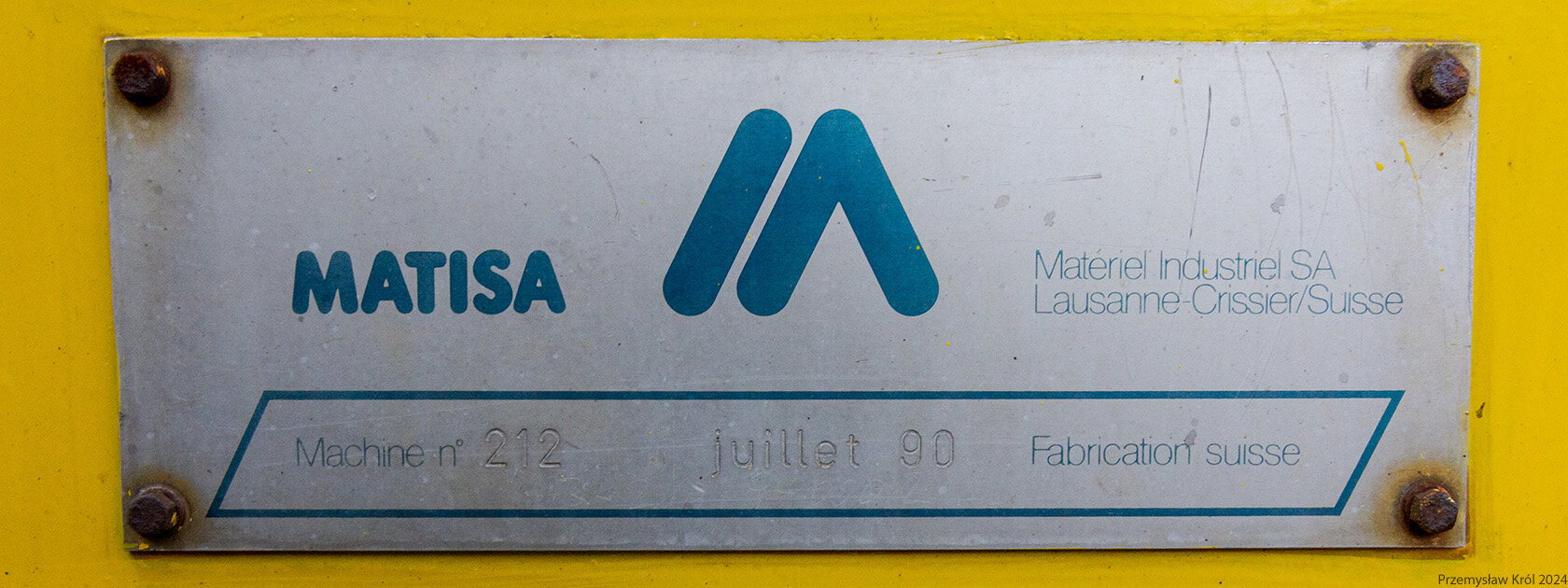Matisa Machine n° 212 | Stacja Pleszew Miasto