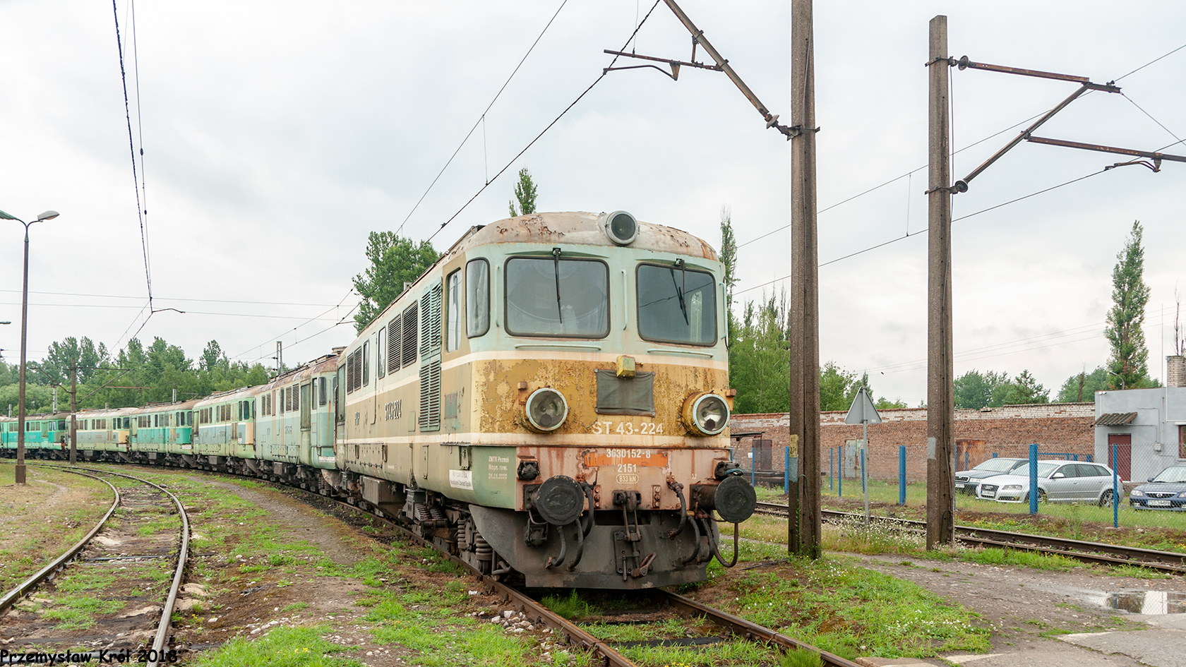 ST43-224 | Lokomotywownia PKP Cargo w Skarżysku-Kamiennej