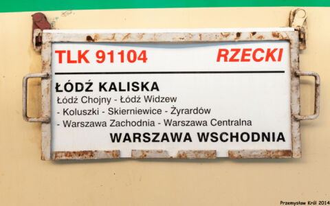 RZECKI | Stacja Łódź Kaliska