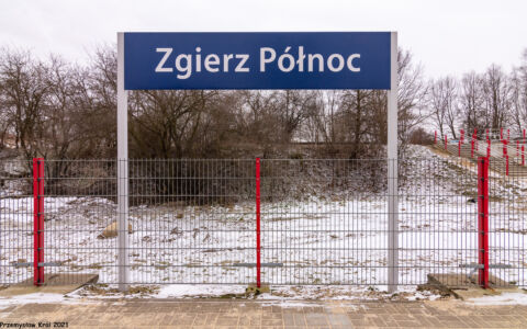 Nieczynny przystanek Zgierz Północny