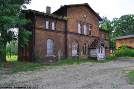 Nieczynna stacja Myślina Lubliniecka