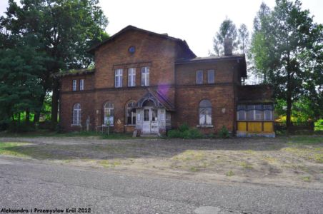 Nieczynna stacja Myślina Lubliniecka