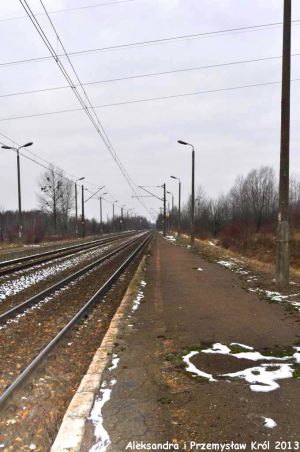 Nieczynny przystanek Łódź Olechów Zachód