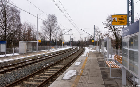 Nieczynny przystanek Łódź Andrzejów Szosa