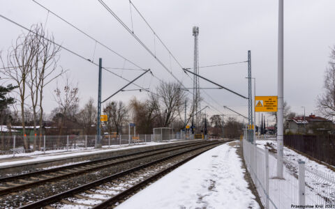 Nieczynny przystanek Łódź Andrzejów Szosa