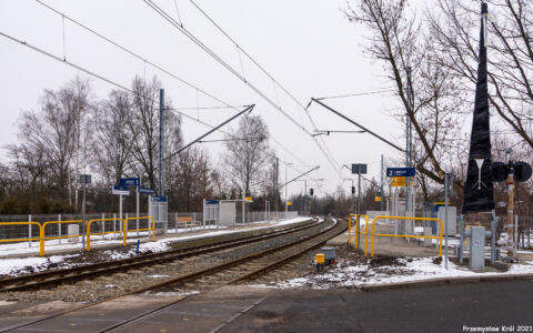 Nieczynny przystanek Łódź Andrzejów Szosa