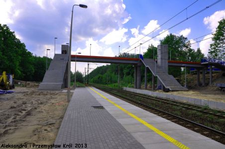 Nieczynny przystanek Łódź Radogoszcz Zachód