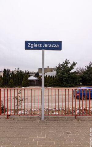 Nieczynny przystanek Zgierz Jaracza