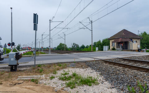 Nieczynny przystanek Pabianice Północne