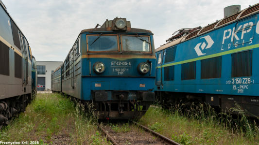 ET42-05 | Zduńska Wola Karsznice Lokomotywownia PKP Cargo