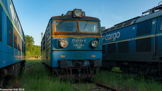 ET42-05 | Zduńska Wola Karsznice Lokomotywownia PKP Cargo