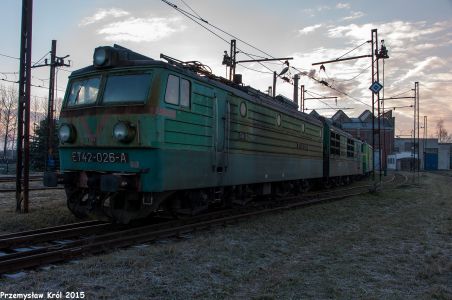 ET42-026 | Zduńska Wola Karsznice Lokomotywownia PKP Cargo