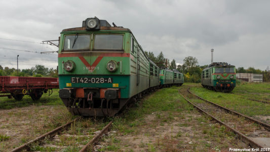 ET42-028 | Zduńska Wola Karsznice Lokomotywownia PKP Cargo