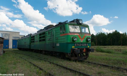 ET42-029 | Zduńska Wola Karsznice Lokomotywownia PKP Cargo
