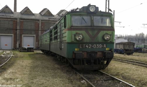 ET42-039 | Zduńska Wola Karsznice Lokomotywownia PKP Cargo