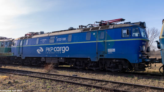 ET22-108 | Zduńska Wola Karsznice Lokomotywownia PKP Cargo