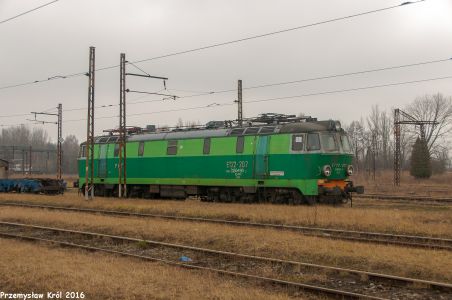 ET22-207 | Zduńska Wola Karsznice Lokomotywownia PKP Cargo