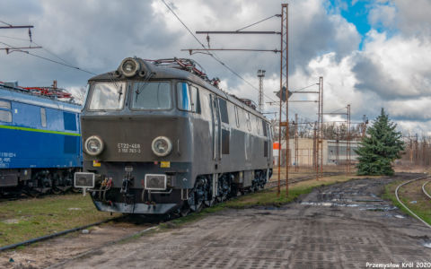 ET22-468 | Zduńska Wola Karsznice Lokomotywownia PKP Cargo
