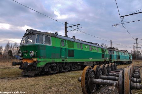 ET22-702 | Zduńska Wola Karsznice Lokomotywownia PKP Cargo