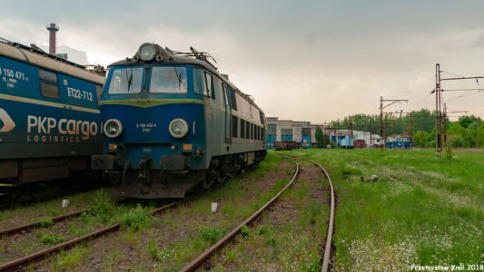 ET22-736 | Zduńska Wola Karsznice Lokomotywownia PKP Cargo