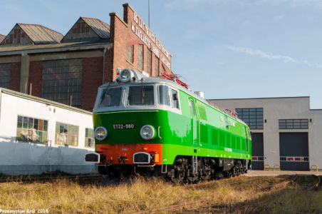 ET22-980 | Zduńska Wola Karsznice Lokomotywownia PKP Cargo