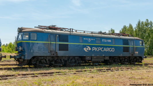 ET22-1090 | Zduńska Wola Karsznice Lokomotywownia PKP Cargo