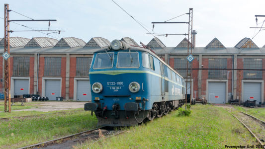 ET22-1100 | Zduńska Wola Karsznice Lokomotywownia PKP Cargo