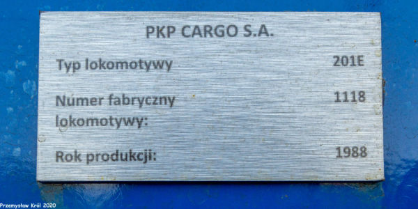 ET22-1118 | Zduńska Wola Karsznice Lokomotywownia PKP Cargo