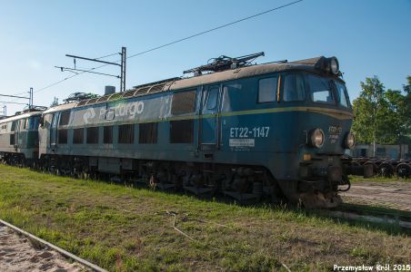 ET22-1147 | Zduńska Wola Karsznice Lokomotywownia PKP Cargo