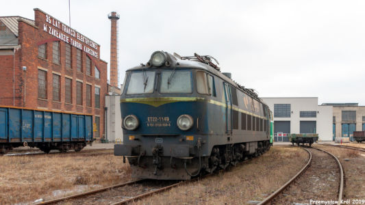 ET22-1149 | Zduńska Wola Karsznice Lokomotywownia PKP Cargo