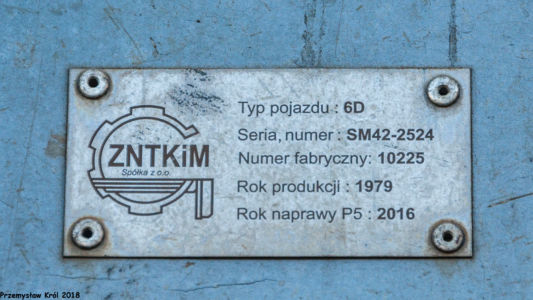SM42-2524 | Zduńska Wola Karsznice Lokomotywownia